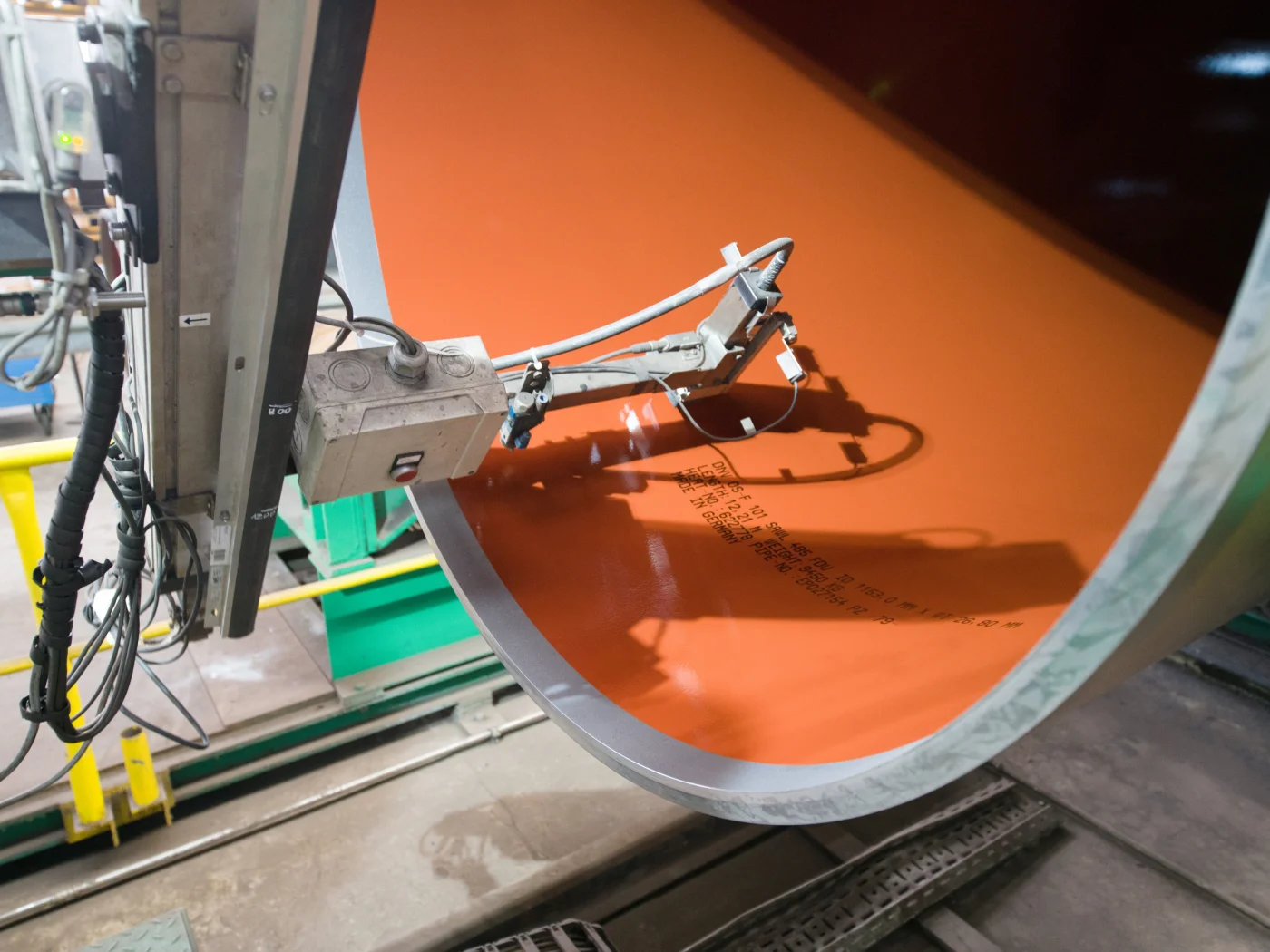 Industriehalle MPC Mülheim Styrum, Arbeitsumfeld für Elektrotechniker, Industrieelektriker und Betriebsschlosser